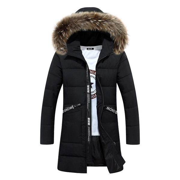 Men s Overcoat Winter Parka Hooded Jackets - WOMONA.COM