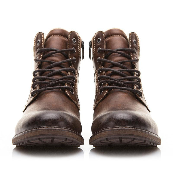 winter men warm shoes martin boots - WOMONA.COM