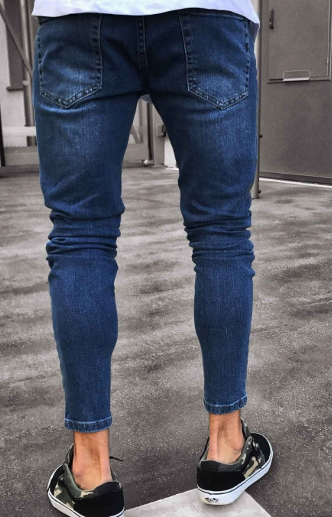 Zerok Patched Jeans - WOMONA.COM