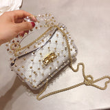 Rivet chain bag - WOMONA.COM