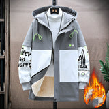 Windbreaker Teen Plus Fleece Jacket Boy - WOMONA.COM