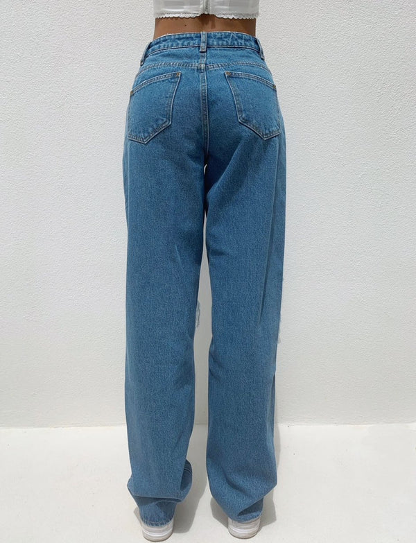 Wide-leg Women's Jeans - WOMONA.COM