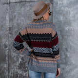 lazy style loose sweater - WOMONA.COM