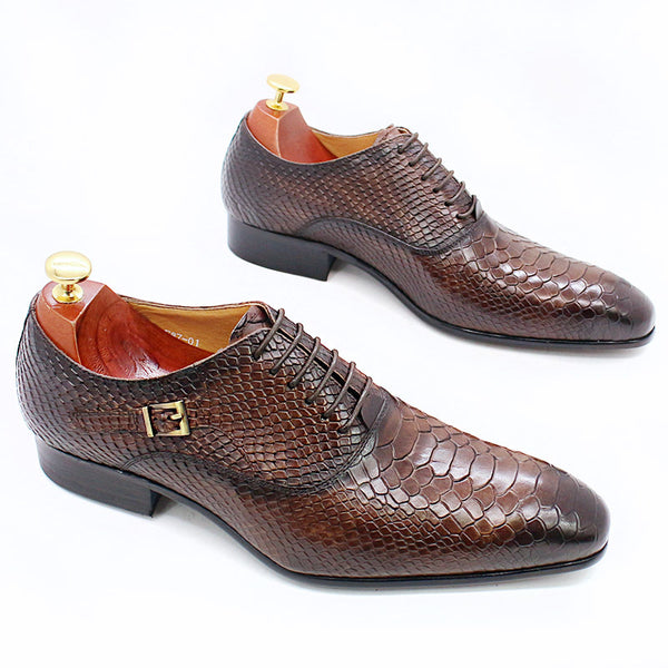 New Business Formal Leather Shoes For Men - WOMONA.COM