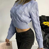 Sleeve Knit Sweater For Women - WOMONA.COM