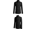 woolen trench coat Men's - WOMONA.COM