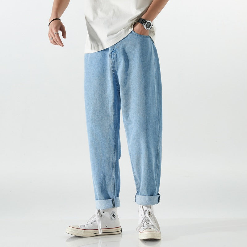 Trendy Brand Drape Jeans Men - WOMONA.COM