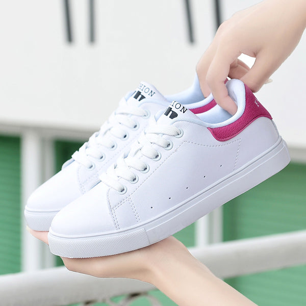 White Sneakers For Women - WOMONA.COM