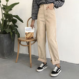 Corduroy casual pants - WOMONA.COM