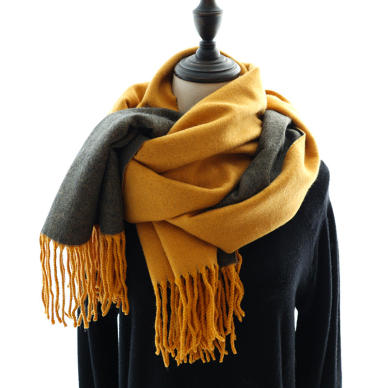 Warm Cashmere Scarf - WOMONA.COM