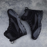 Cowhide Leather Military Shoes Men - WOMONA.COM