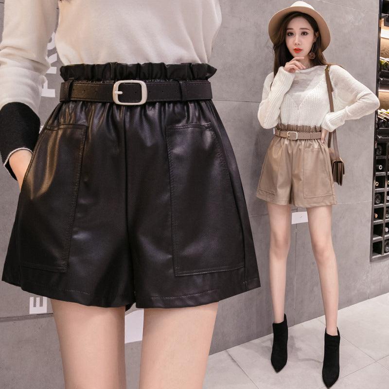 High Waist Wide Leg Pants - WOMONA.COM