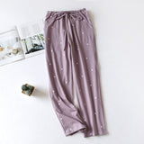 Pajama Pants Home Trousers - WOMONA.COM