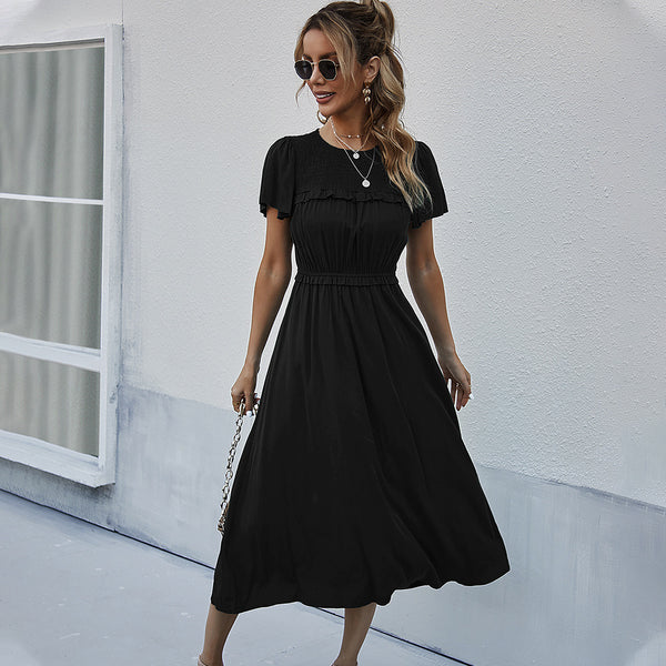 Vacation Temperament Dress - WOMONA.COM