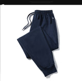 Men's Straight Knit Sweatpants - WOMONA.COM