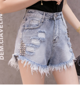 Women Jeans Shorts - WOMONA.COM