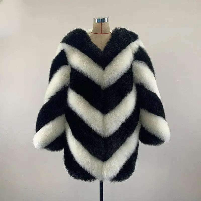 Color Matching Slim Coat - WOMONA.COM