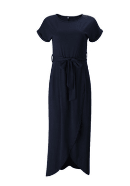 Flat sleeves dresses - WOMONA.COM