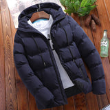 Winter Men's Hooded Padded Coat - WOMONA.COM