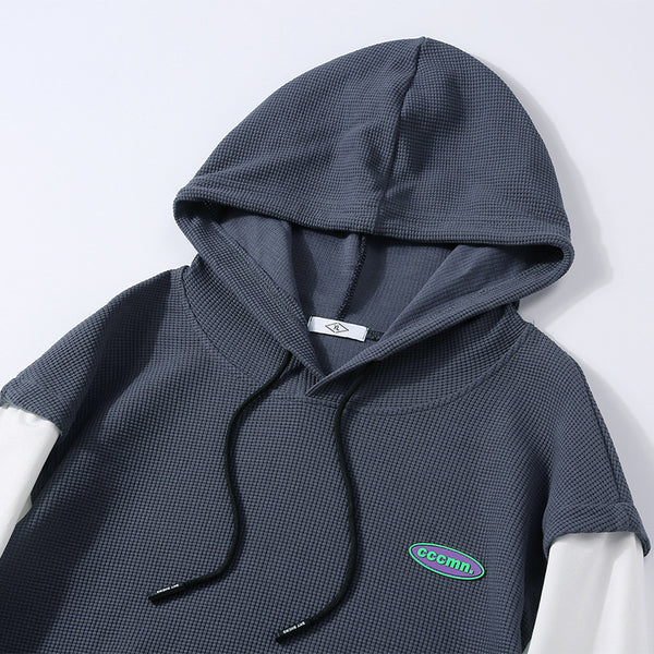 Cotton Hooded Sweatshirt - WOMONA.COM