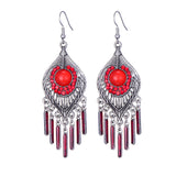 alloy crystal earrings women - WOMONA.COM