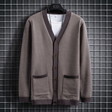 Round Neck Men's Sweater - WOMONA.COM