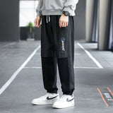 Colorblock Sports Sweatpants - WOMONA.COM