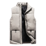 Autumn Casual Cotton Vest Warm Men's - WOMONA.COM