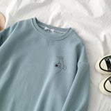 Casual Ladies Sweatshirt - WOMONA.COM