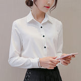 Business Wear Overalls Shirt - WOMONA.COM