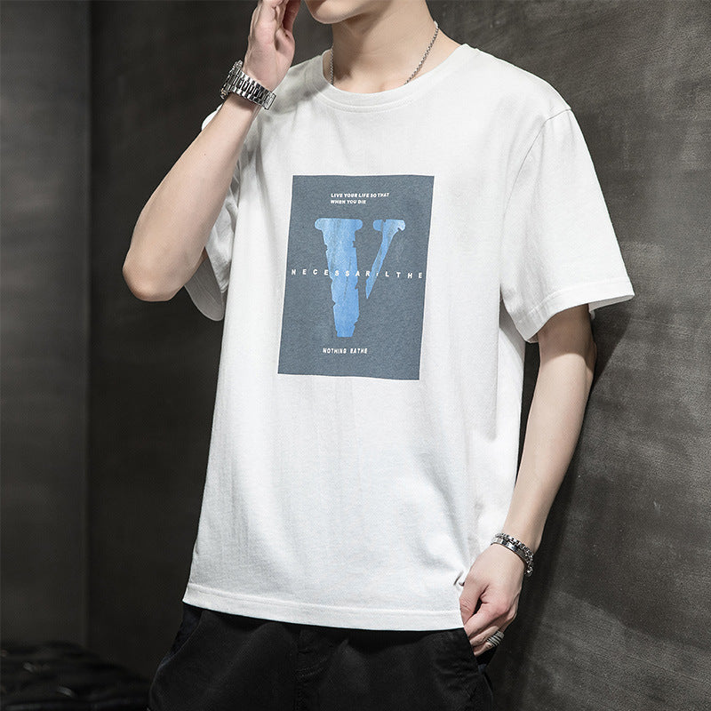 Men\'s Short Sleeve T-shirt Summer - WOMONA.COM