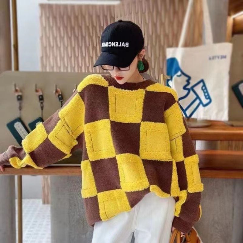 Creative Fashion Pullover Sweater - WOMONA.COM