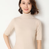 Short-sleeved Sweater - WOMONA.COM