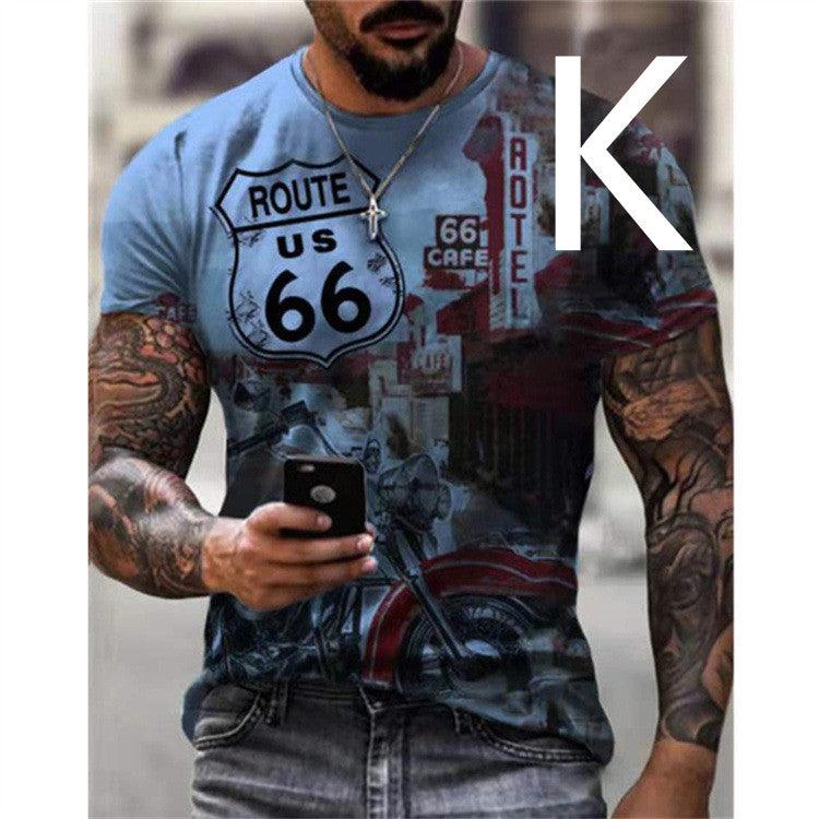 Hip Hop T-shirt Man - WOMONA.COM