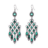 alloy crystal earrings women - WOMONA.COM