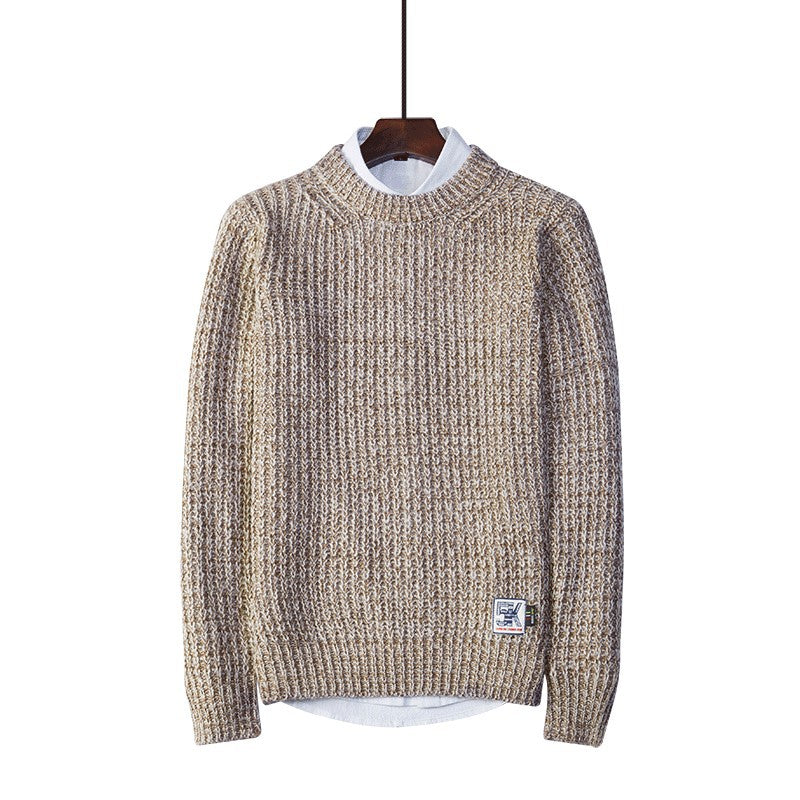 Men's Crew Neck Sweater - WOMONA.COM