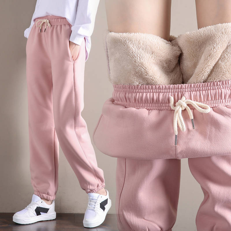 padded sweatpants - WOMONA.COM