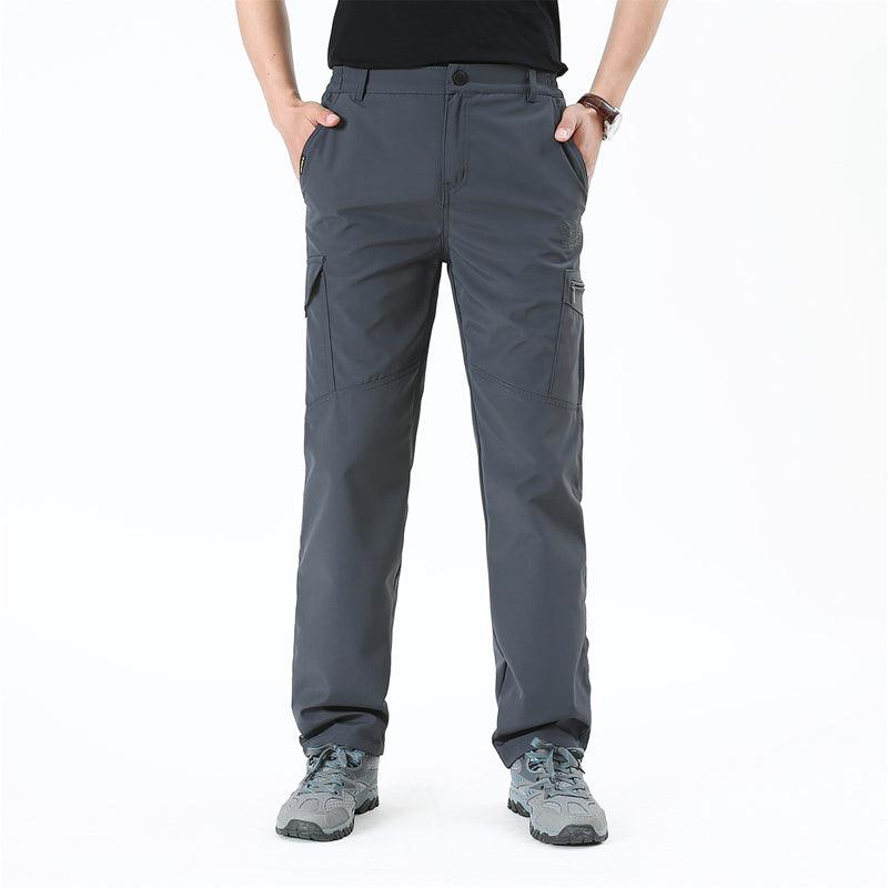 Men's Elastic Waist Cargo Pants