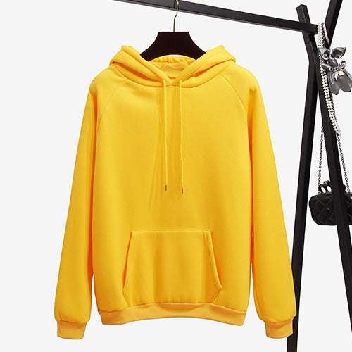 Padded Hooded Sweater - WOMONA.COM