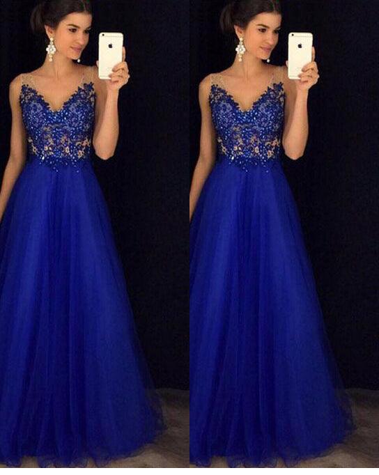 Elegant Long Chiffon Dress - WOMONA.COM