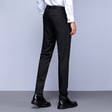 Casual pants stretch youth suit pants - WOMONA.COM