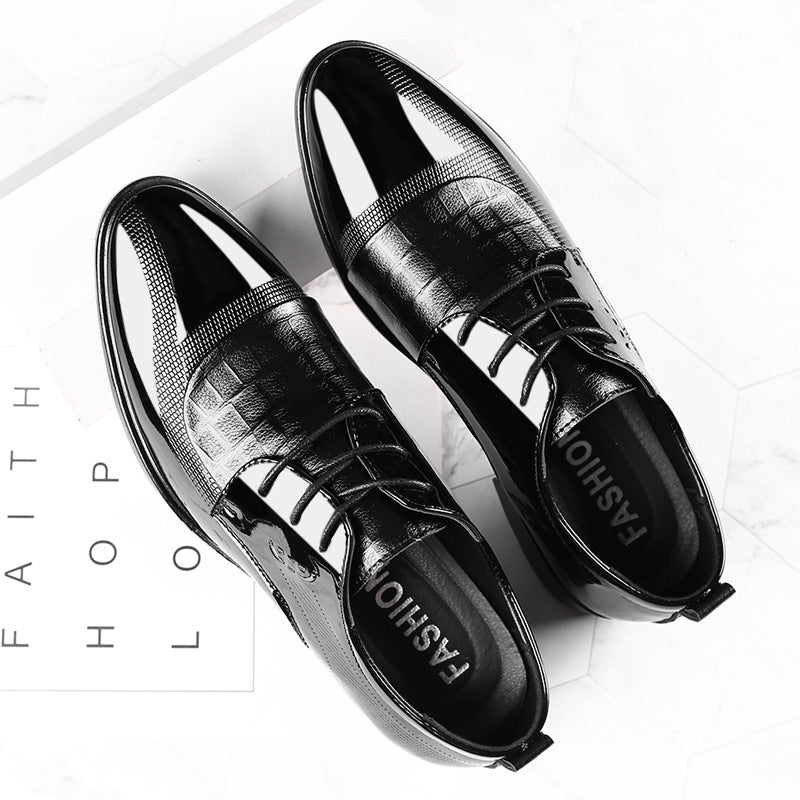 Slip-on Leather Shoes Men's - WOMONA.COM