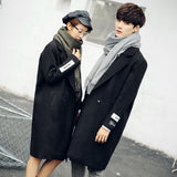 Men's woolen trench coat - WOMONA.COM