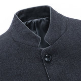 Stand-up collar casual suit For Men - WOMONA.COM