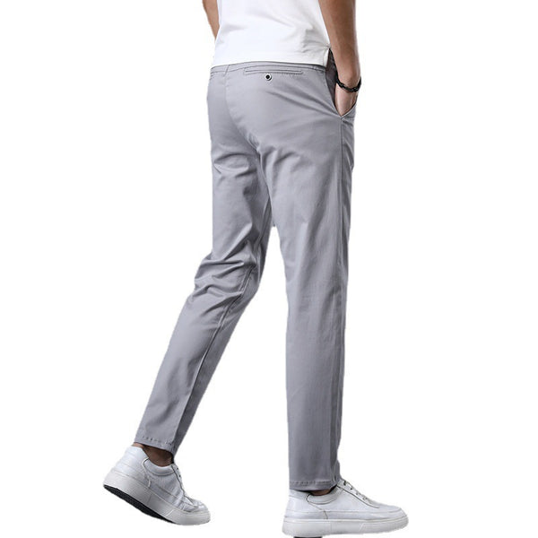 Men's Cotton Casual Pants - WOMONA.COM