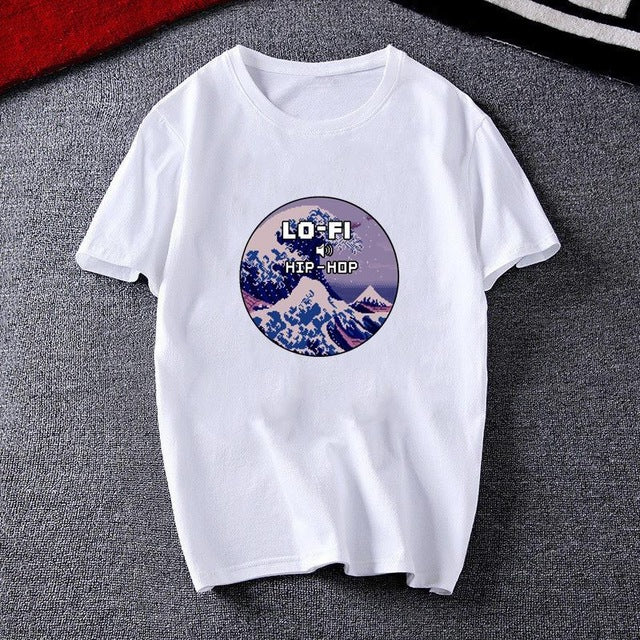 The Great Wave T Shirt Men - WOMONA.COM