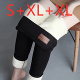 Women's lamb wool leggings - WOMONA.COM