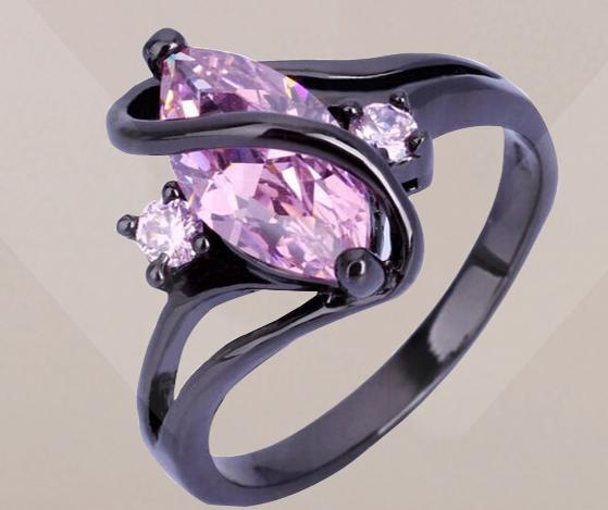 Color Crystal Ring - WOMONA.COM