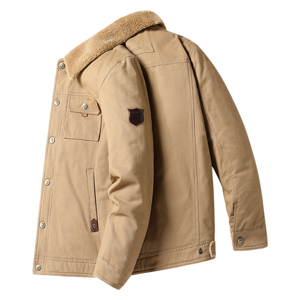 Casual Versatile Workwear Coat Male - WOMONA.COM