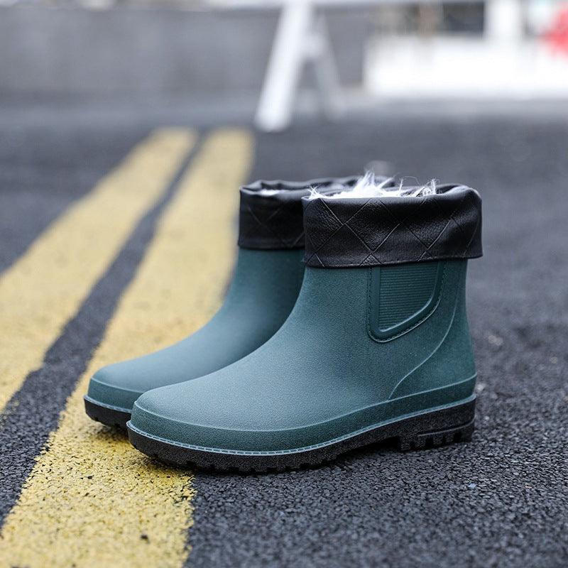 Men Rain Boots Autumn And Winter - WOMONA.COM